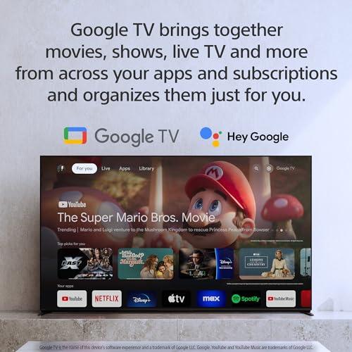Sony Sony 43-Inch Class 4K Ultra HD BRAVIA 3 LED Smart TV with Google TV, Dolby Vision HDR, and Exclusive Features for PlayStation5 (K-43S30)