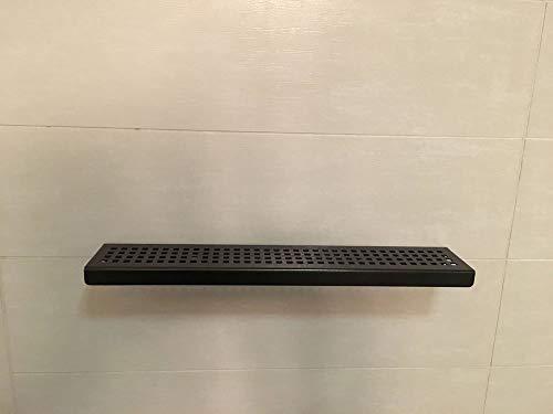 Royal Drains SereneDrains Stainless Steel Rectangular Bathroom Shelf Traditional Square 16” Oil Rubbed Bronze Wall Mount Shower Shelf for Bathroom Kitchen Hardware Included