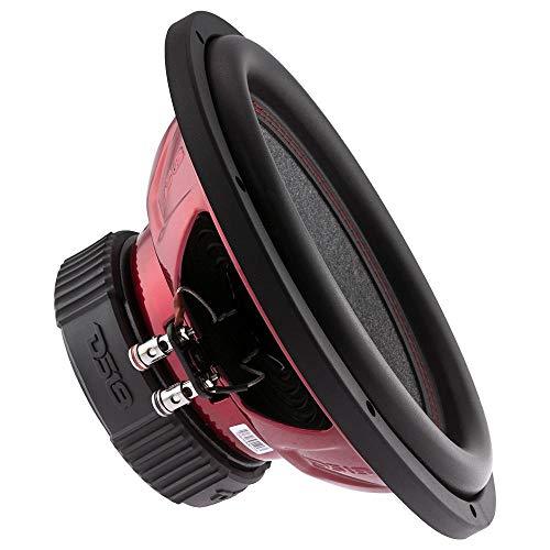 DS18 DS18 GEN-X124D Subwoofer in Black - 4 Layer Black Aluminum Voice Coil, 12", 900W Max Power, 450W RMS, Dual 4 Ohms - Powerful Car Audio Bass Speaker (1 Speaker)