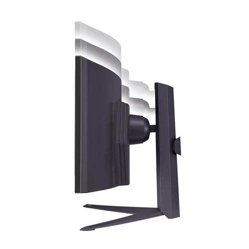 LG LG 45GR75DC-B Ultragear Curved Gaming Monitor 45-Inch 32:9 Dual QHD 1ms 200Hz VESA DisplayHDR 600 with DCI-P3 95% AMD FreeSync Premium Pro Enhanced Gaming GUI DTS HP:X 3-Way Adjustable Stand - Black