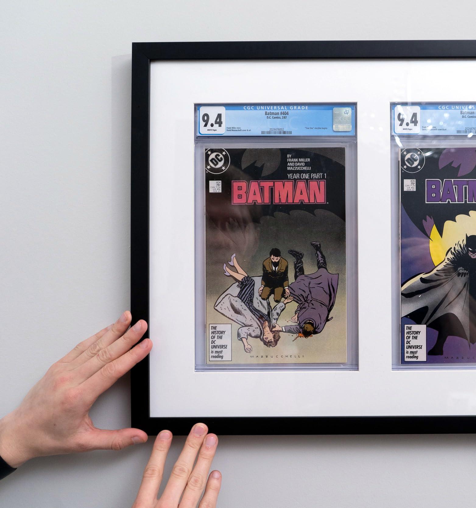 CountryArtHouse CountryArtHouse 28x38 Frame Black - Real Wood Frame Includes UV Acrylic Shatter Guard Front, Acid Free Foam Backing Board, Hanging Hardware