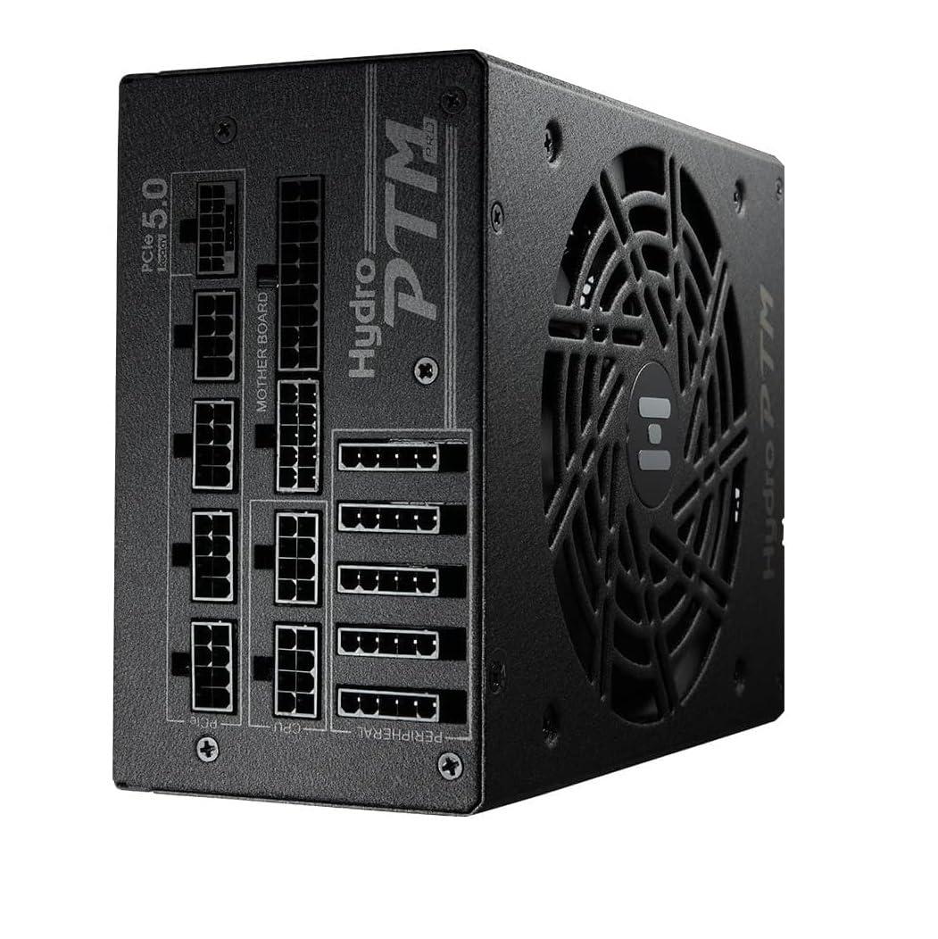 FSP FSP Hydro PTM PRO 1200W ATX 3.0 & PCIe 5.0 (GEN-5), 80 Plus Platinum Full Modular Power Supply Full-Bridge Topology Module Design 10 Years Warranty (HPT2-1200M, G5T)