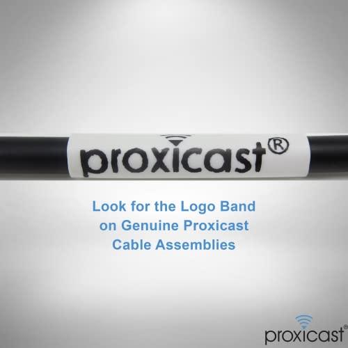 Proxicast Proxicast 50 ft SMA Male to SMA Female Premium 400 Series Low-Loss Coax Cable (50 Ohm) - Antenna Lead Extender for 4G LTE, 5G Modems/Routers, Ham, ADS-B, & GPS (Not for TV or WiFi) (ANT-140-001-50)