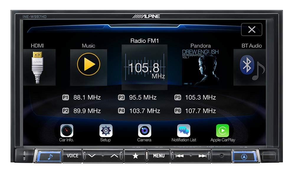 Alpine Alpine INE-W987HD Mech-Less 7-inch Audio/Video/Navigation (AVN) System