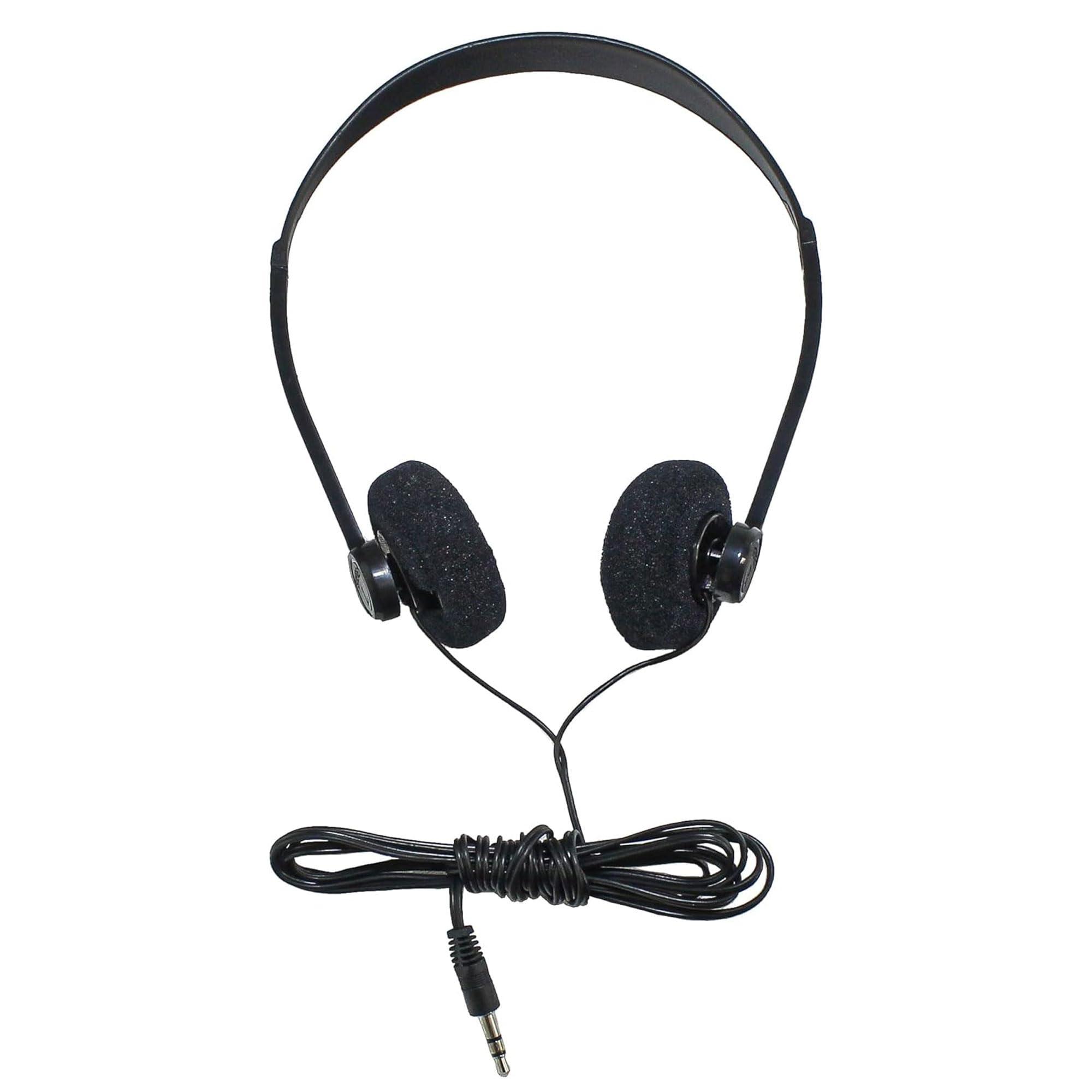 Soundnetic Soundnetic SN-06 Bulk Disposable Stereo Limited Use Headphones (50 Pack)