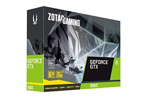 ZOTAC ZOTAC GeForce GTX 1660 6GB GDDR5 192-bit Gaming Graphics Card, Super Compact, ZT-T16600K-10M