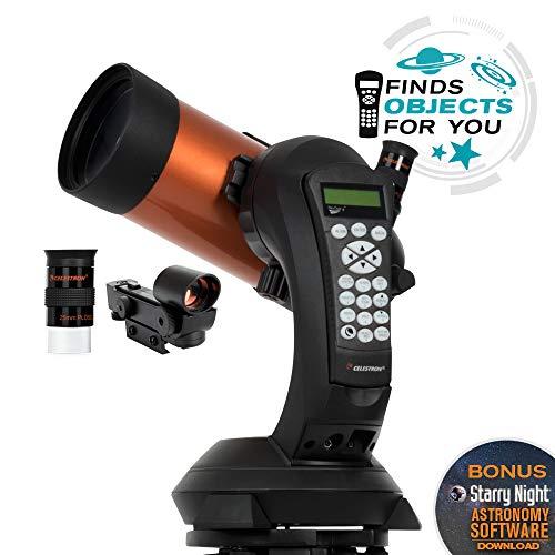 Celestron Celestron - NexStar 4SE Telescope - Computerized Telescope for Beginners and Advanced Users - Fully-Automated GoTo Mount - SkyAlign Technology - 40,000+ Celestial Objects - 4-Inch Primary Mirror