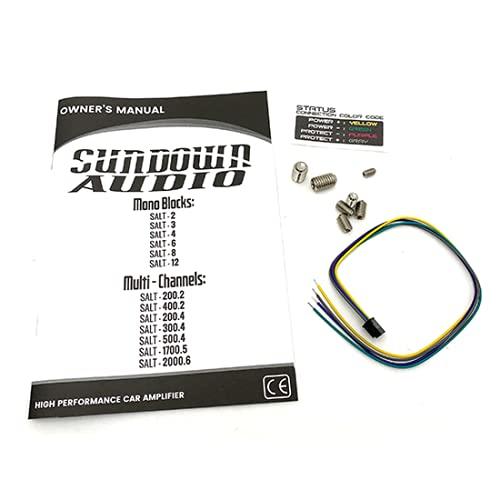 Sundown Audio Sundown Audio Salt Series Monoblock Digital Class-D Amplifier (Salt-3 3000W Rms)