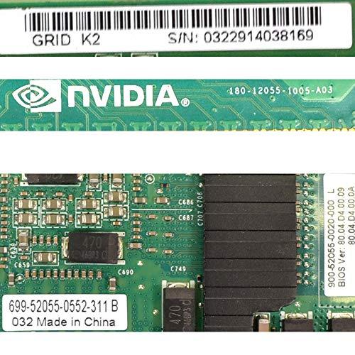 NVIDIA NVIDIA 900-52055-0020-000 GRID K2 8GB Graphics Card