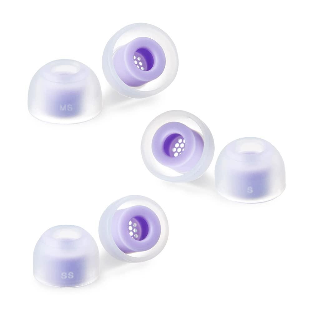 AZLA AZLA SednaEarfit MAX for Galaxy Buds 2 Pro (SS/S/MS), Earbud Tips for Wireless Headphones, Noise Canceling Earbuds Replacement Tips, Samsung-Certified Eartips for Galaxy Buds 2 Pro