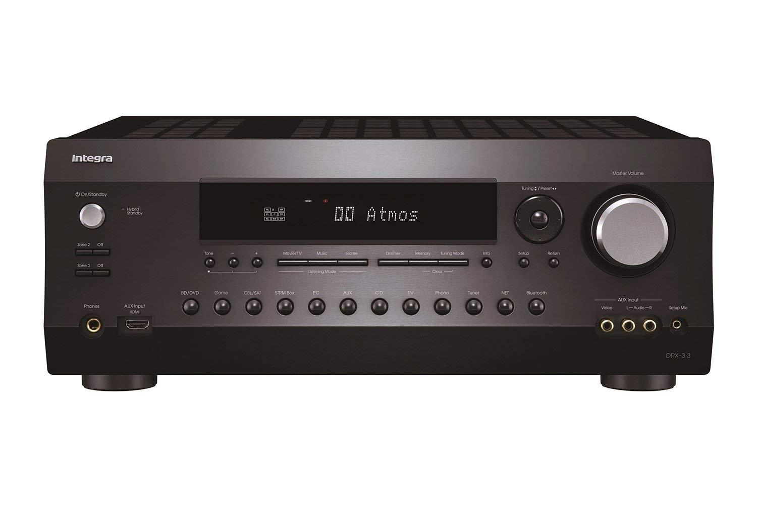 Integra Integra DRX-3.3 9.2-Channel Network A/V Receiver,Black