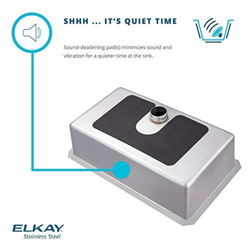 Elkay Elkay ECTRU30179RT Crosstown Single Bowl Undermount Stainless Steel Sink