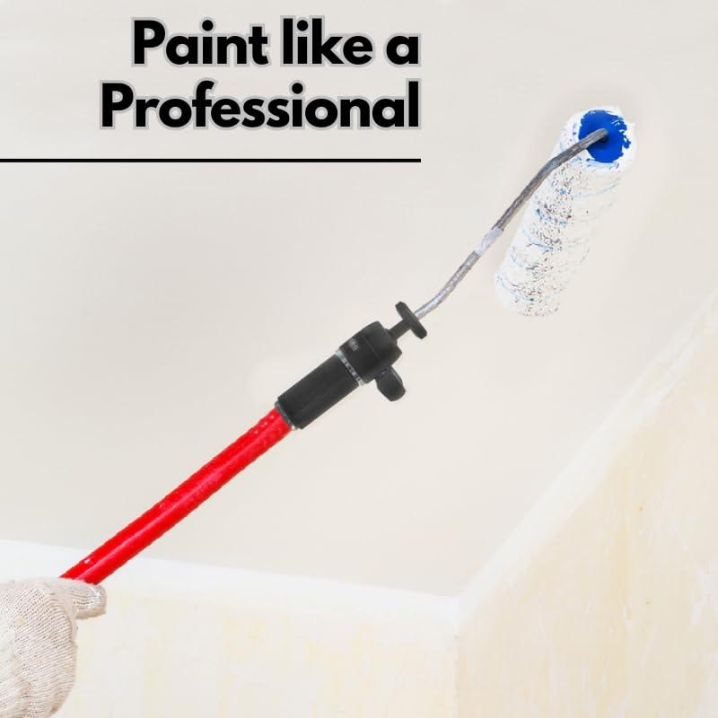 GRIFITI GRIFITI Nootle Paint Pole Adaptor 3/4-5 to 1/4-20 and Mini Ball Head Turns Painters Extension Poles into Camera Video Photo Mic Booms Adapter Painter\'s Adapters Extensioncamera Tripod Attachment