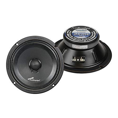Audiopipe 2 Audiopipe APMB-8SB-C 8 Inch 250W Low Mid Frequency Midwoofer Car Loudspeakers