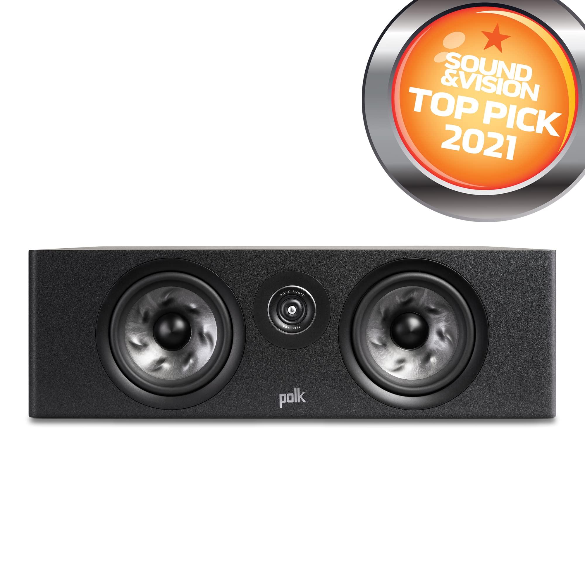 Polk Audio Polk Audio Reserve R400 Center Speaker, R700 Tower Speakers, 1" Tweeters, Dual 4" & 6.5" Woofers, Hi-Res Certified Home Theater Audio System