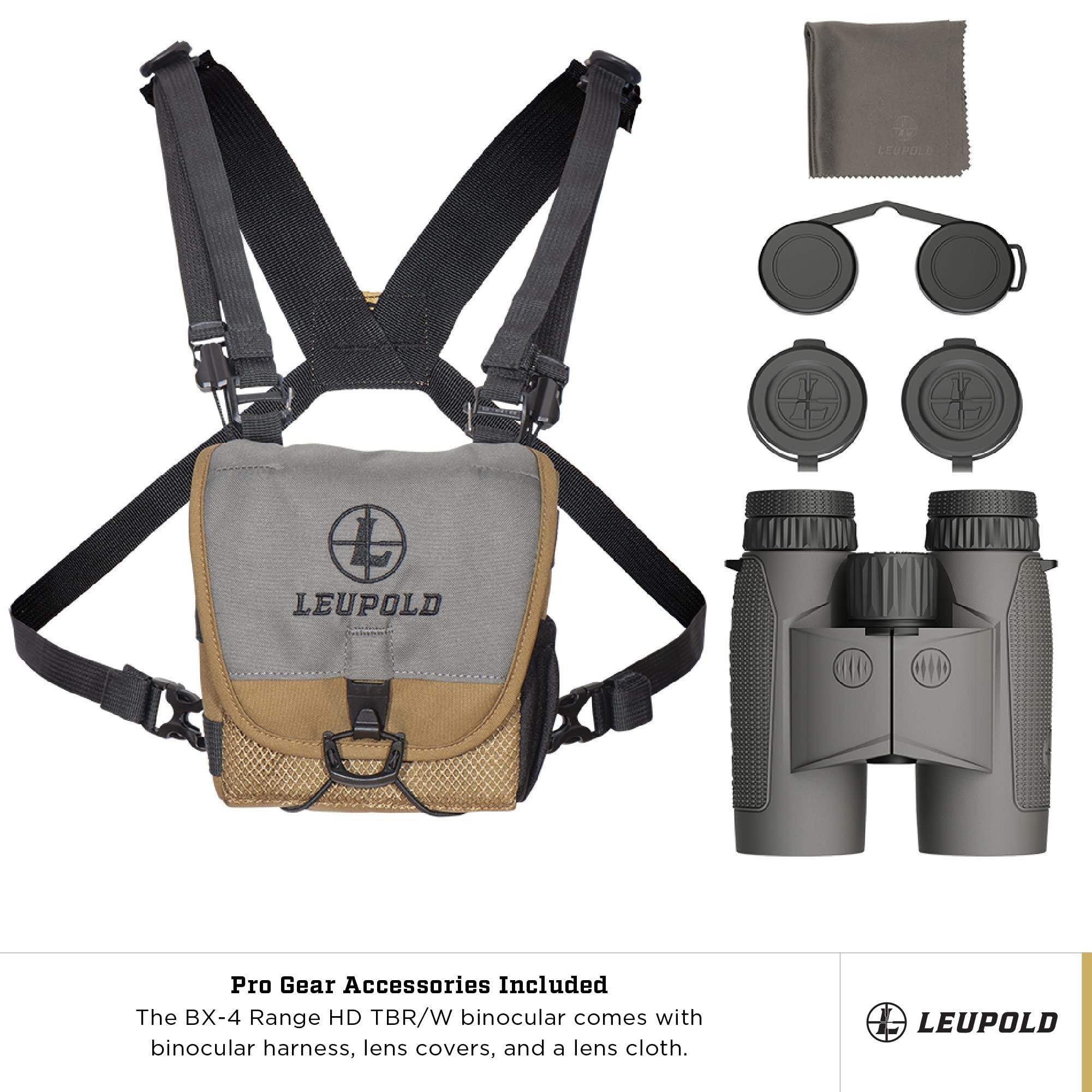 Leupold Leupold BX-4 Range HD TBR/W 10x42mm Range-Finding Binocular Shadow Gray (182883)