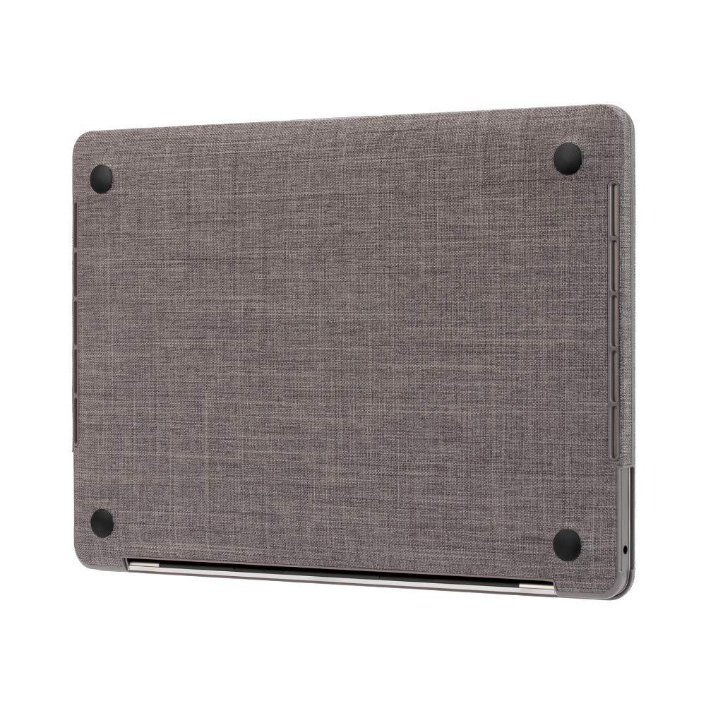 Incase Textured Hardshell with NanoSuede for MacBook Pro (13-inch, 2016-2019) - Ash Grey