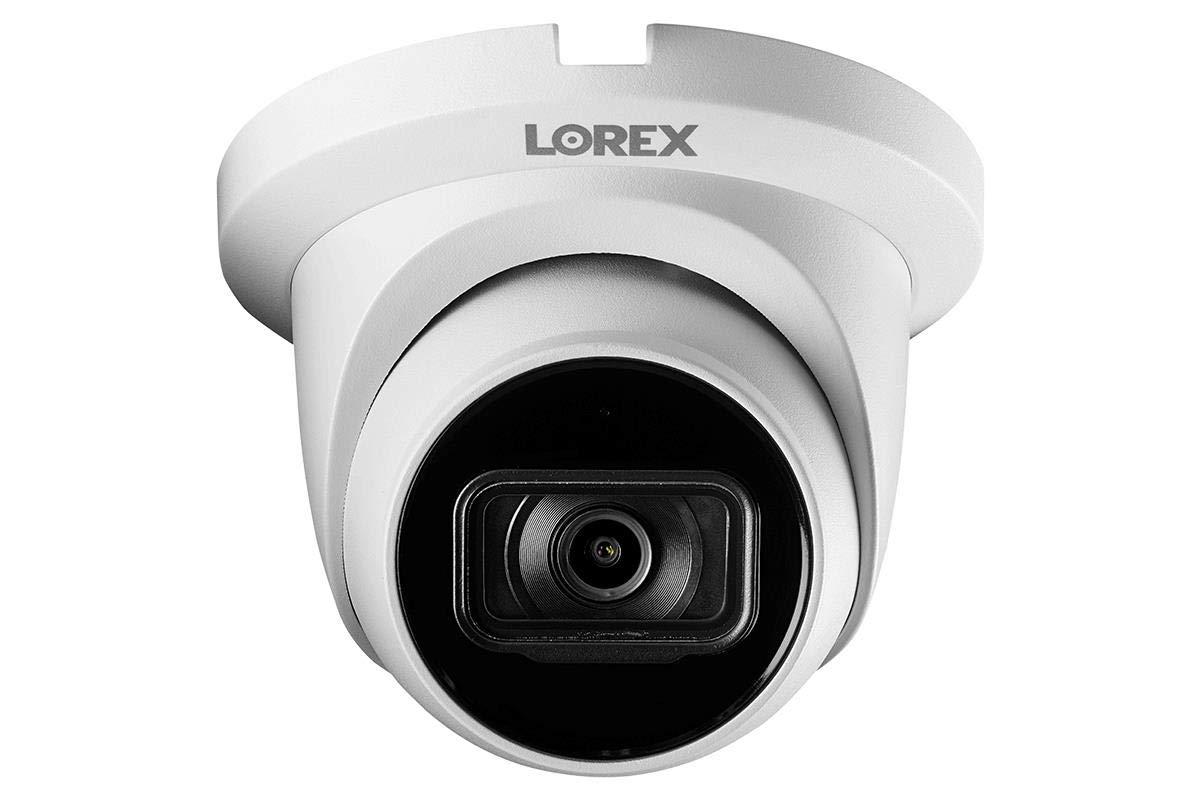 Lorex Lorex 4K (8MP) Smart IP Dome Security Camera with Listen-in Audio and Real-Time 30FPS Recording - White
