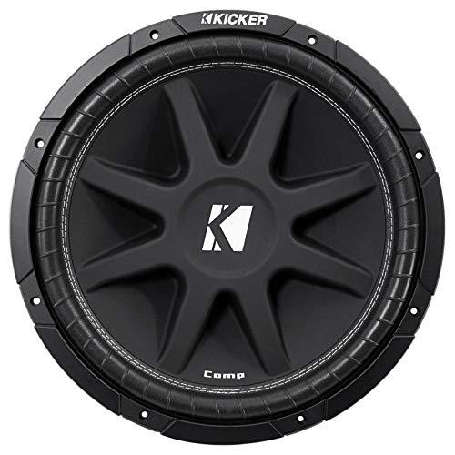 KICKER KICKER 43C154 Comp 15" 500w SVC 4-Ohm Car Audio Subwoofer Sub+Amplifier+Amp Kit