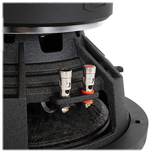 Rockville Rockville Punisher 12D2 12" 5600w Peak Car Audio Subwoofer Dual 2-Ohm Sub 1400w RMS CEA Rated, Black