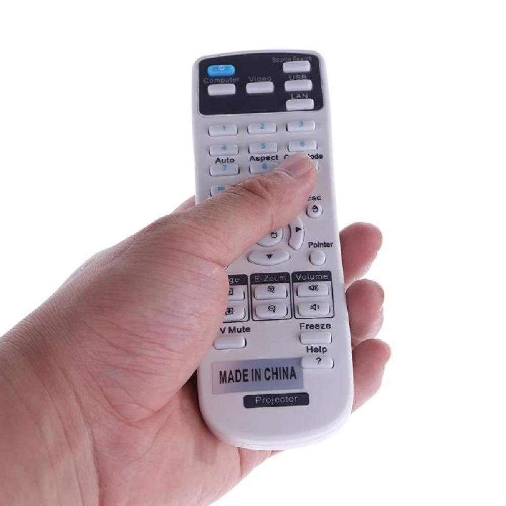 Bestol Bestol Remote Control for Projectot EPSON 1599176 Controller CB-S04 X04 X29 X31 X36 97H 945H 965H CB-S05 CB-S05E CB-X05 EB-C3005WN EX3220 EX5220 EX5230 EX6220 EX7220 725HD