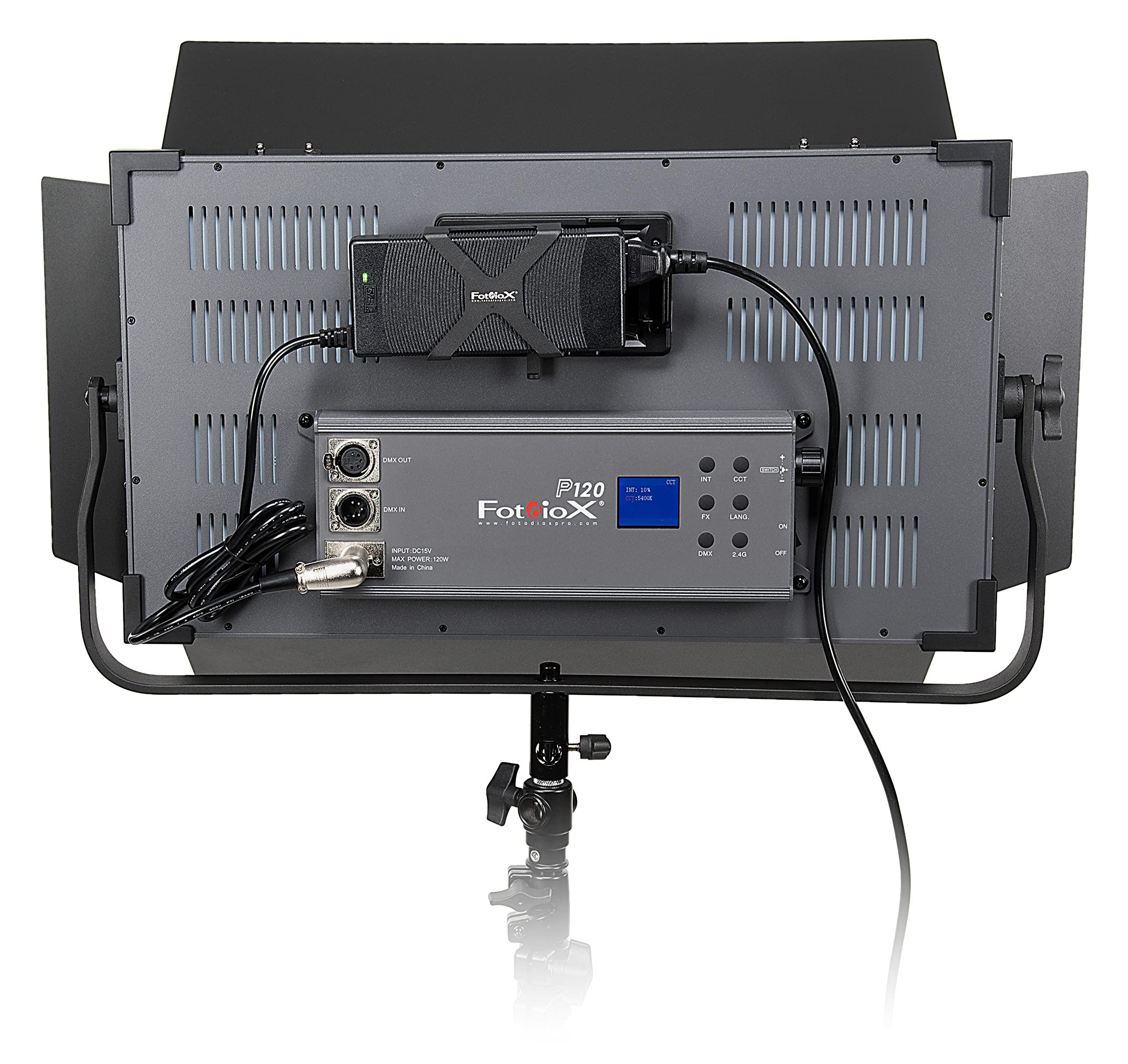 Fotodiox Fotodiox Pro LED P120-1x2' Dimmable Bi-Color 120W Photo/Video Light Panel