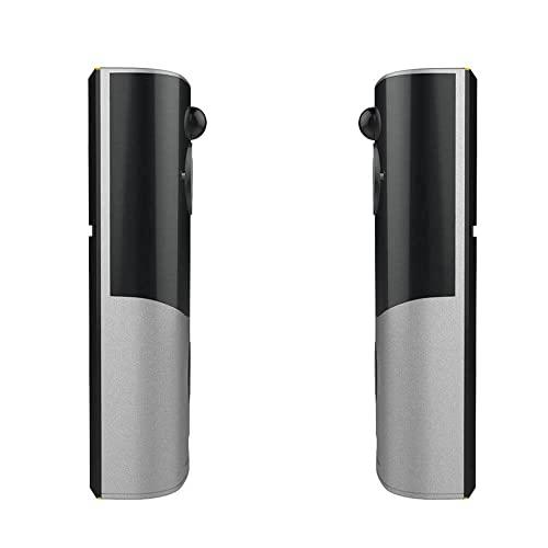 Supersonic Supersonic SC-5000VD Smart WiFi Doorbell Camera, with 1080P HD Video Recording, Voice Call Intercom, Infrared Night Vision, Remote Monitor, Intercom, Trigger, Built-in SD Card, No Wire Connection