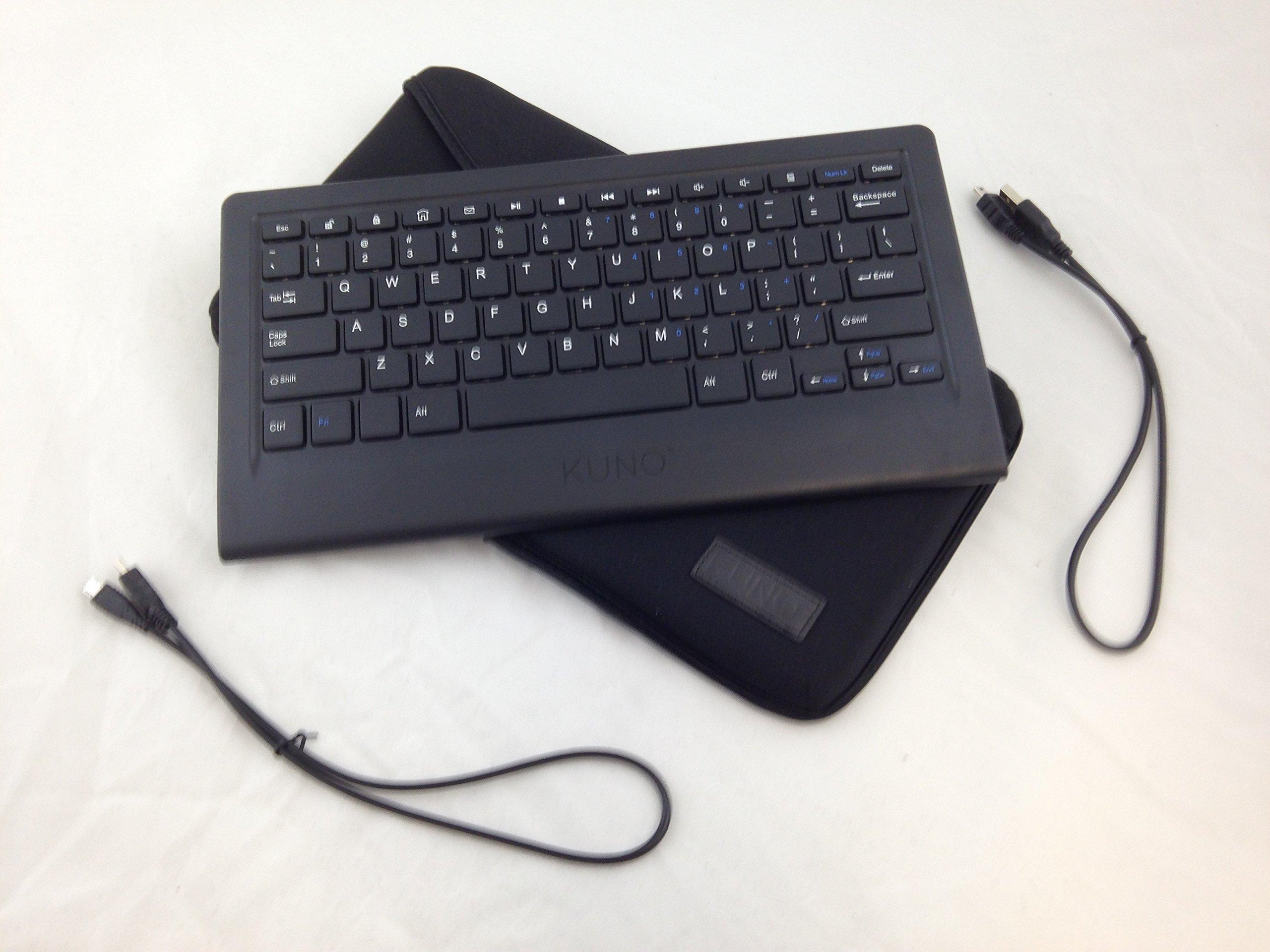 Kuno Kuno USB Keyboard 12.25 by 6.5 with Case