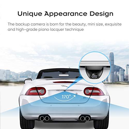 Pixelman PixelMan PMG3A Backup Camera,Front/Rear View Camera HD Metal Lifetime Waterproof 170° Wide Angle Universal Reversing Camera for Car,Only Rearview Reverse Back Up Cam for Vehicle SUV Pickup (PMG3A-B)