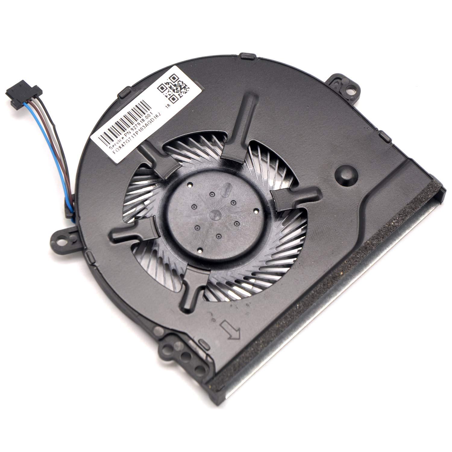 Deal4GO Deal4GO CPU Cooling Fan 927918-001 Replacement for HP 15-CC 15-CK 14-BP 14-BK 15T-CC 14-BP 15-CC123CL 15-CK069TX 14-BK069SA