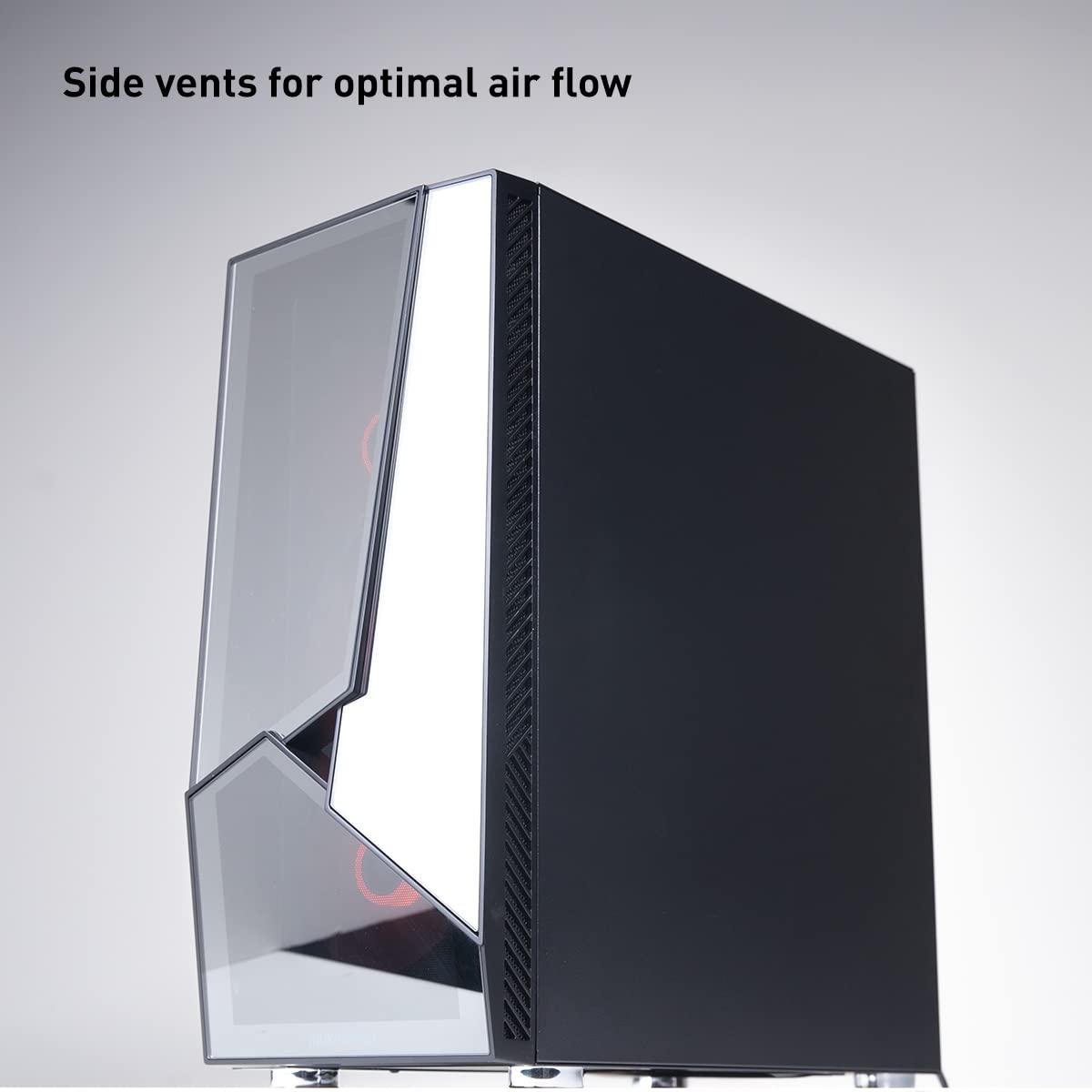 iBUYPOWER iBUYPOWER Pro Gaming PC Computer Desktop - SlateMR 1004 (Intel Core i3-10105F 3.7GHz, Nvidia GeForce GTX 1650 4 GB, 8GB DDR4, 480 GB SSD, RGB Fans, WiFi Ready, Windows 11 Home)