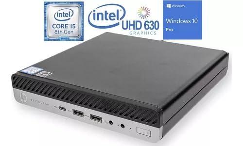 HP HP EliteDesk 800 G4 Mini Grade A Desktop, Intel Core i5-8500T Professor, 2.1 GHz, 16GB DDR4 RAM, 512GB SSD, Wi-Fi, Bluetooth, Windows 10 Pro 64 bit (Renewed)