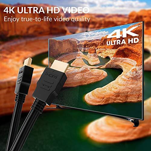 Cable Leader Cable Leader High Speed HDMI Cable with Ethernet 28 AWG (3 Foot (1 Pack))