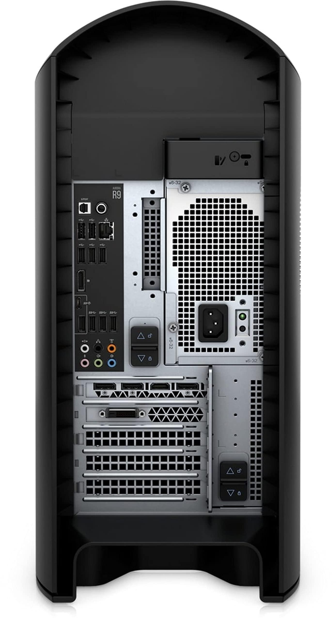 Dell Dell Alienware Aurora R10 Desktop | Ryzen 5-5600 - 1TB SSD Hard Drive - 16GB RAM - Nvidia GeForce RTX 3080 | 6 cores @ 4.4 GHz - 10GB GDDR6X Win 11 Home Black (Renewed)