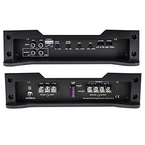 Crunch POWERZONE 2-Channel Class AB Amp (1,100 Watts)