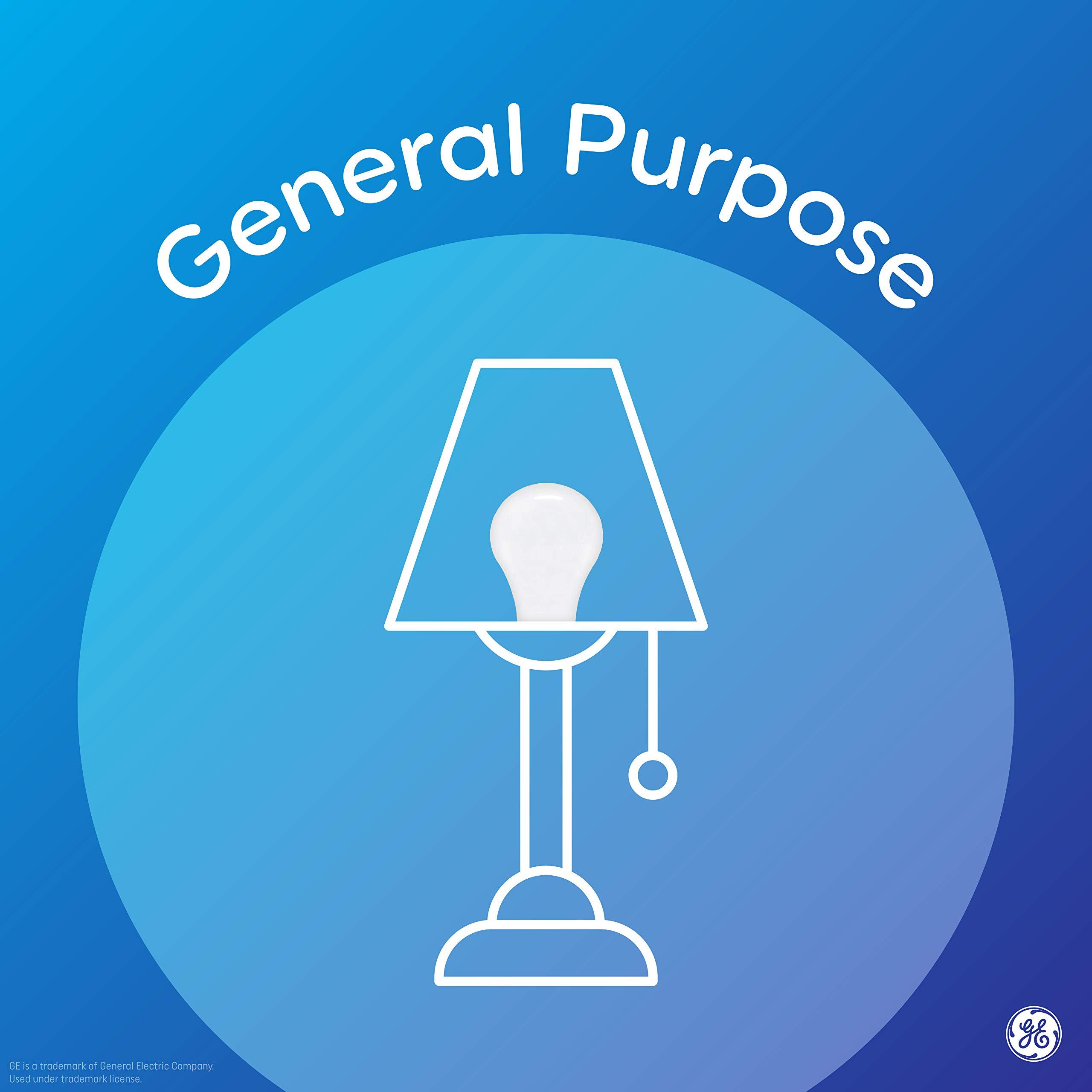 GE Lighting GE Basic Light Bulbs, 60 Watt, Daylight, A19 (8 Pack)