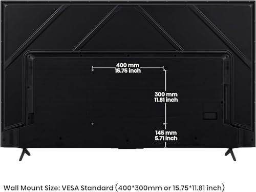 Hisense Hisense 65-Inch Class U6 Series Mini-LED ULED 4K UHD Google Smart TV (65U6N, 2024 Model) - QLED, Motion Rate 240, HDR 10+, Full Array Local Dimming, Game Mode Plus, Alexa Compatibility