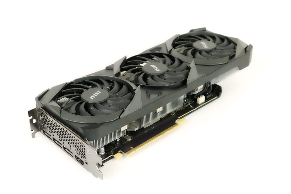 MSI MSI Gaming GeForce RTX 3070 8GB GDRR6 256-Bit HDMI/DP TORX Fan 3.0 Ampere Architecture OC Graphics Card (RTX 3070 Ventus 3X OC) (Renewed)