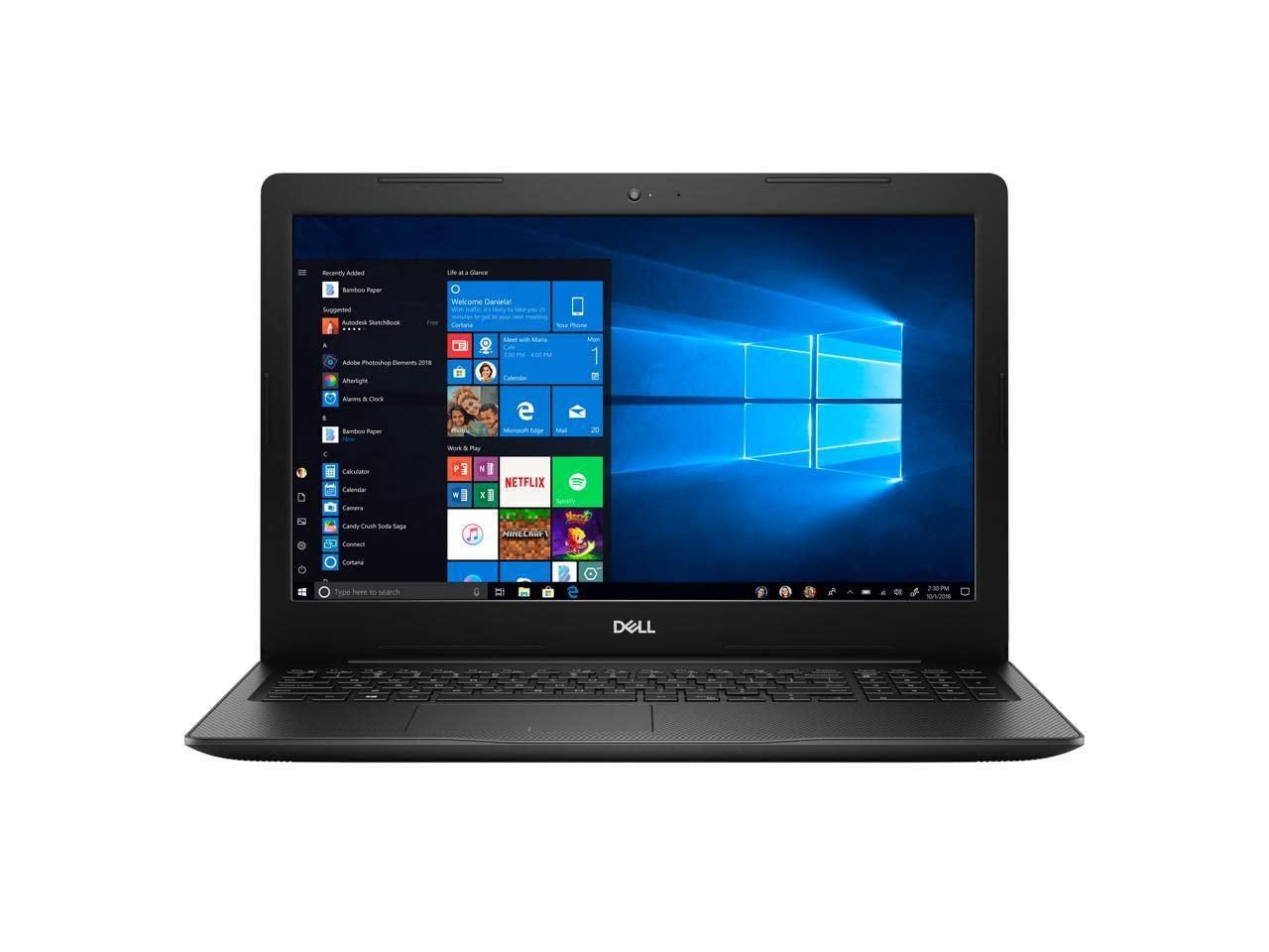 Dell Dell 2022 Inspiron 15 3000 Laptop, 15.6" Full HD 1080P Display, 10th Gen Intel Core i7-1065G7 Quad-Core Processor, 16GB RAM, 512GB SSD, Webcam, HDMI, Wi-Fi, Windows 10, Black