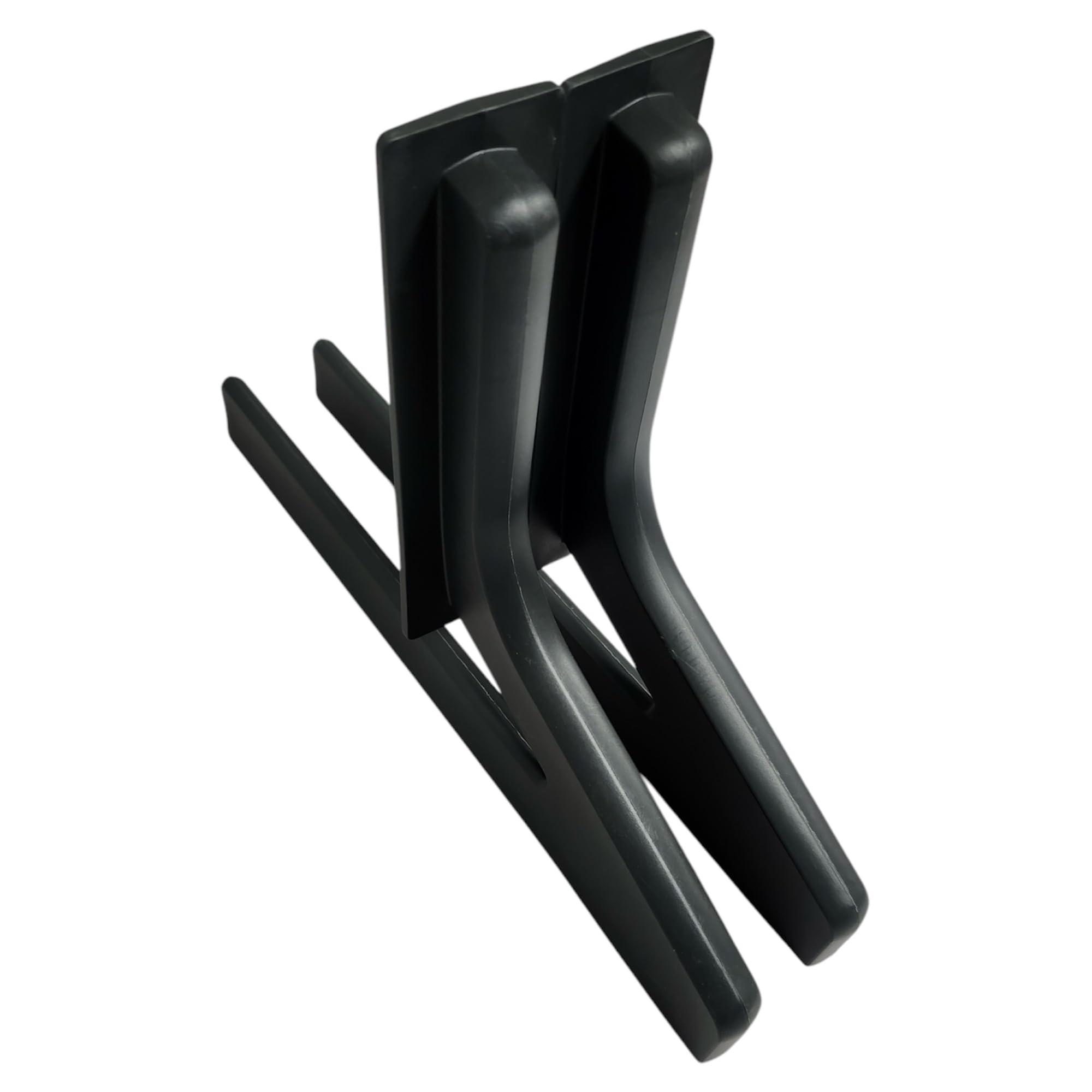 DirectNine Basics OEM Part - TV Base Stand Legs Compatible with Samsung 75" Class Q60BD QLED 4K Smart TV Tabletop TVs Stand Models QN75Q60BD QN75Q60BDFXZA (No Screws Needed. The Stand Snaps in Place.)