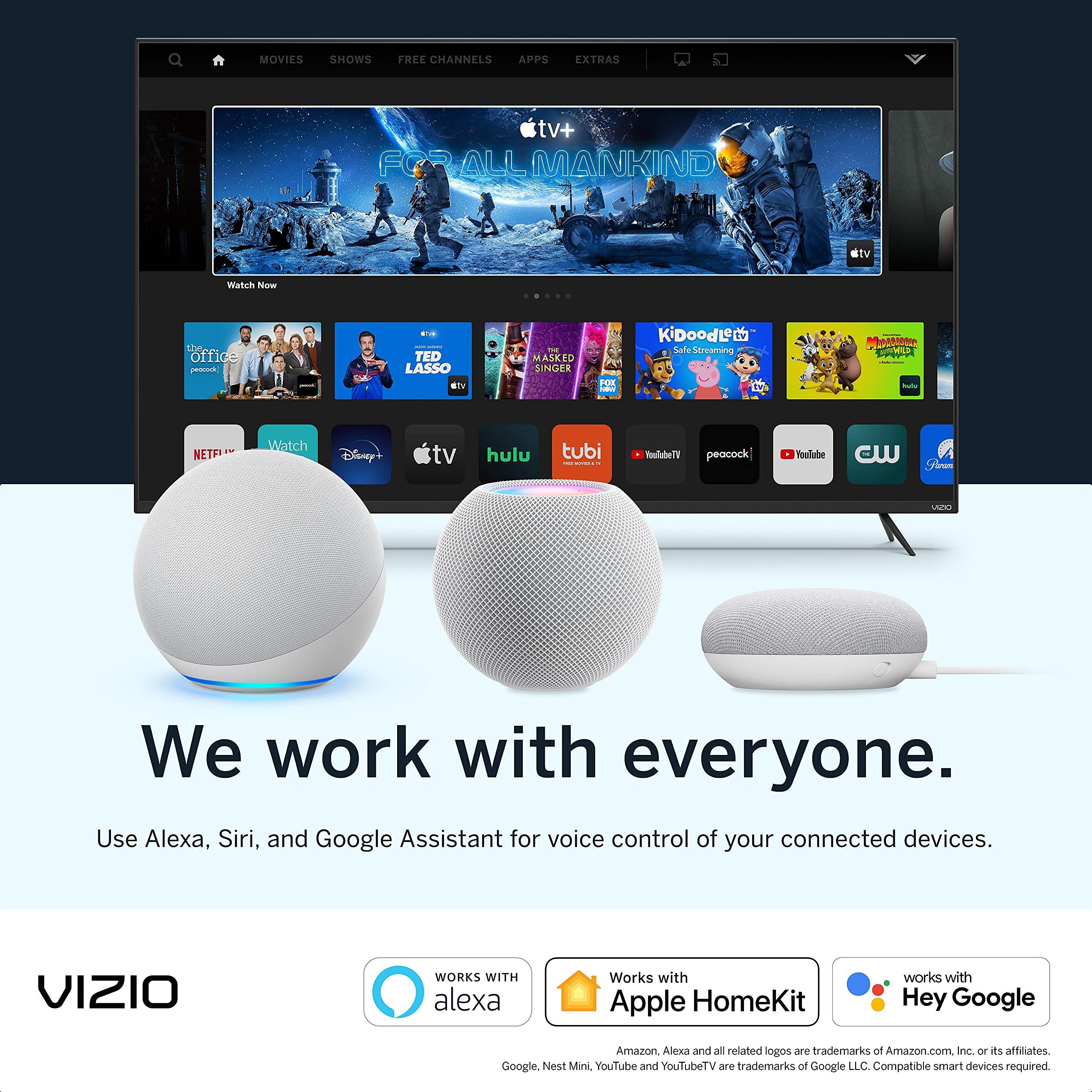 VIZIO VIZIO 43-inch D-Series Full HD 1080p Smart TV with Apple AirPlay and Chromecast Built-in, TV Only (Renewed)