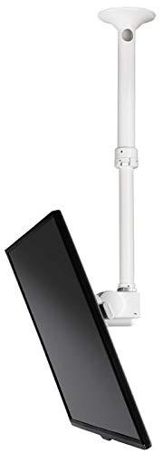 Atdec Atdec TH-3070-CTSW Ceiling Mount with Short Drop Length for Displays up to 143-Pound, White