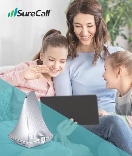 SureCall SureCall Flare 3.0 Cell Phone Signal Booster for Home & Office up to 3500 sq ft, Boosts 5G/4G LTE, Yagi Outdoor Antenna, Multi-User, Verizon AT&T Sprint T-Mobile, FCC Approved, USA Company