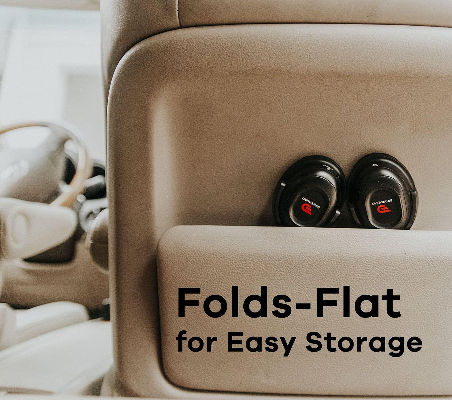 DRIVE AUDIO DRIVE AUDIO Headphone Compatible with Dodge & Chrysler uConnect VES Car OEM Video Systems Headset fits Town and Country Grand Caravan Durango Journey Ram Commander Grand Cherokee Patriot Wrangler