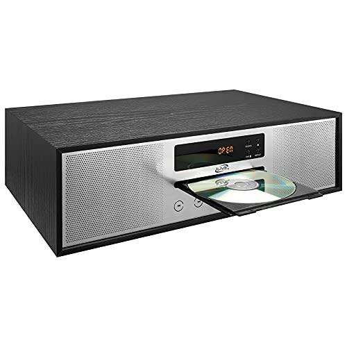 iLive iLive Bluetooth Home Music System with CD Player, Built in Stereo Speakers, Includes Remote, Black (IHB340B)