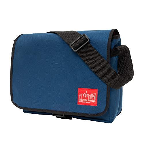 Manhattan Portage Manhattan Portage Deluxe Computer Bag 13 Inch Padded Laptop Sleeve Spacious Compartment Attach To Rolling Luggage Water Resistant Cordura (Navy)