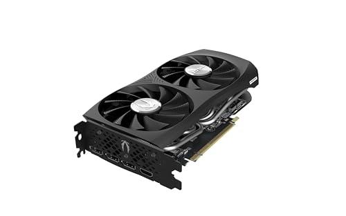 ZOTAC ZOTAC Gaming GeForce RTX 4070 Twin Edge OC GDDR6 DLSS 3 12GB GDDR6 192-bit 20 Gbps PCIE 4.0 Compact SFF Gaming Graphics Card, IceStorm 2.0 Advanced Cooling, Spectra RGB Lighting, ZT-D40740H-10M