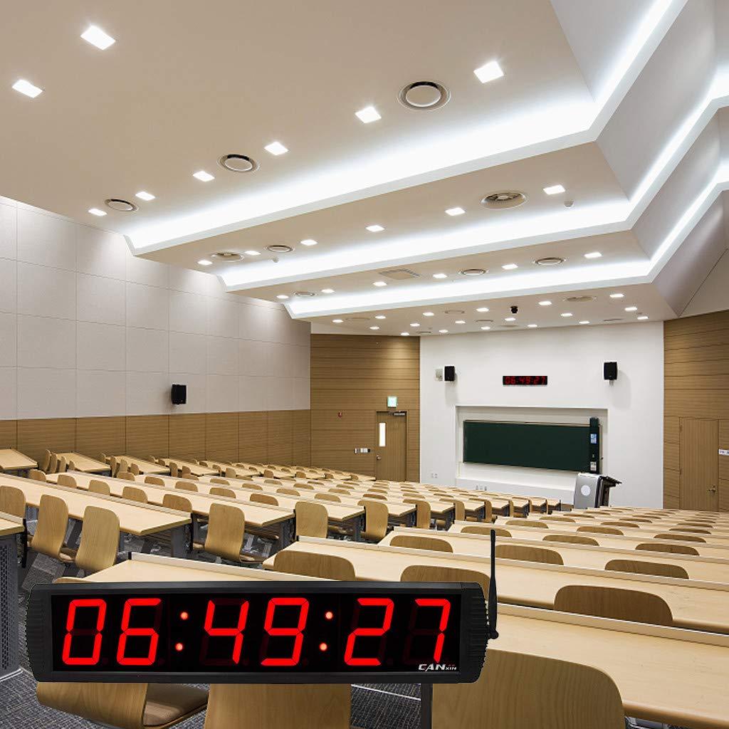 GAN XIN GAN XIN Large LED Digital GPS Clock Brightness Adjustable GPS Wall Clock