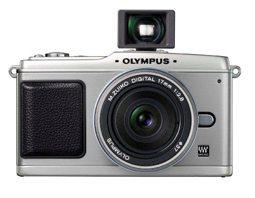 Olympus Olympus PEN E-P1 12.3 MP Micro Four Thirds Interchangeable Lens Digital Camera with 3-inch LCD and Silver 14-42mm f/3.5-5.6 Zuiko Digital Zoom Lens (Silver)