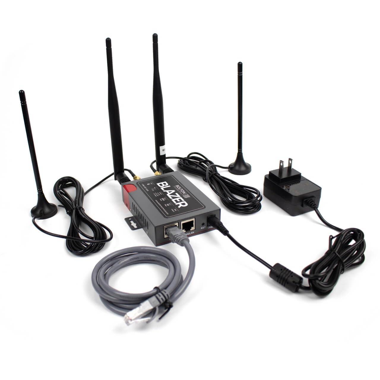 Bolton Technical Bolton Technical Blazer | 4G LTE CAT6 WiFi 6 Portable Cellular Router | Up to 1.2 Gbps speeds for Verizon, T-Mobile, AT&T